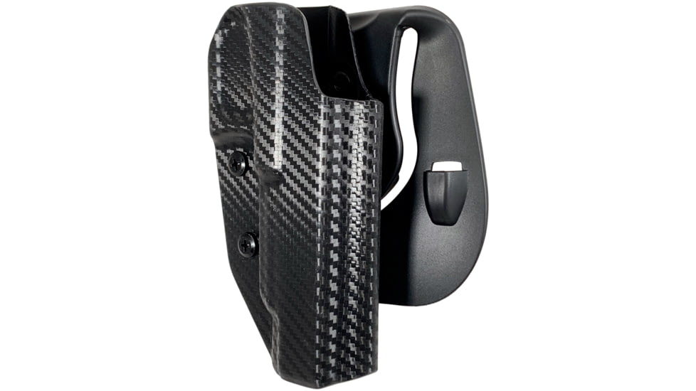 Black Scorpion Outdoor Gear Tanfoglio Stock 2 OWB Kydex Paddle Holster, Right, Carbon Fiber, HC03-PADDLE-STOCKIICFRH