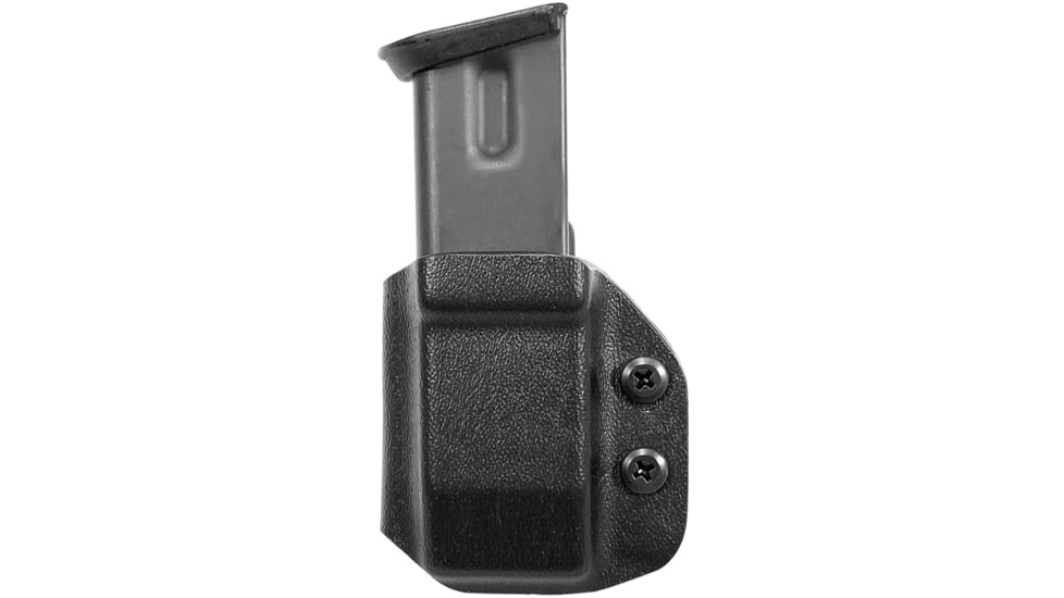 Black Scorpion Outdoor Gear Universal OWB Double Stack Magazine Carrier 9mm, .40 S&amp;W, Black, Universal, MP06-IDPA-UNIBK