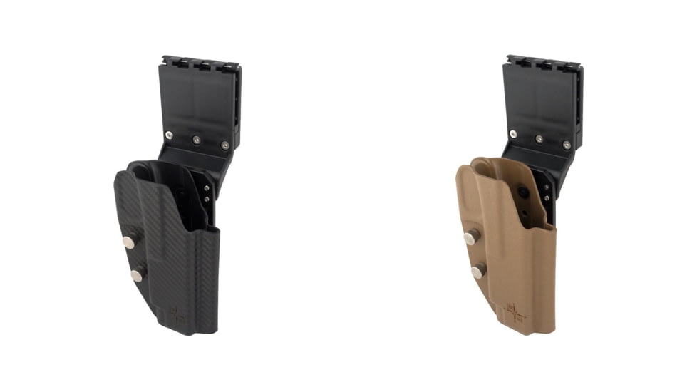 Black Scorpion Outdoor Gear USPSA New Generation Pro Competition Holster for Glock34, Black, Coyote