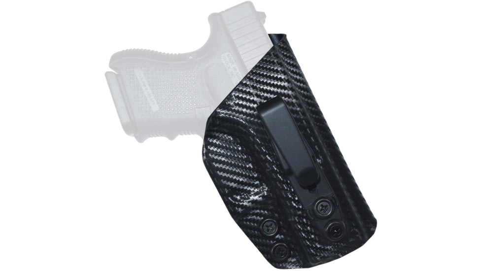 Black Scorpion Outdoor Gear Walther PDP 4.5 IWB Kydex Full Profile Tuckable Holster, Right, Carbon Fiber, HC22-WALTHERPDP-CFRH