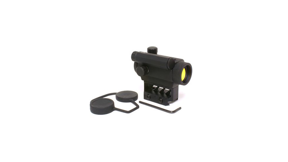 1x20 Micro Red Dot Sight,3 MOA,Black,Box