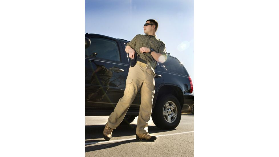 BlackHawk CQC SERPA Holster - Carbon Fiber Black, For Glock 26/27/33, Black 410001BK-R