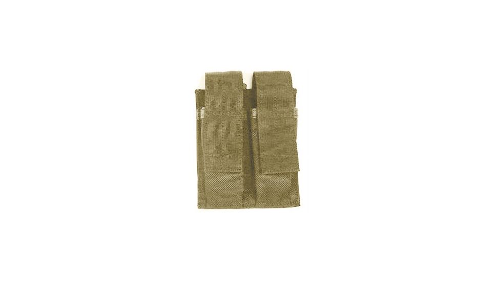 BlackHawk Belt Mounted Double Magazine Pouch, Coyote Tan 51PM01CT