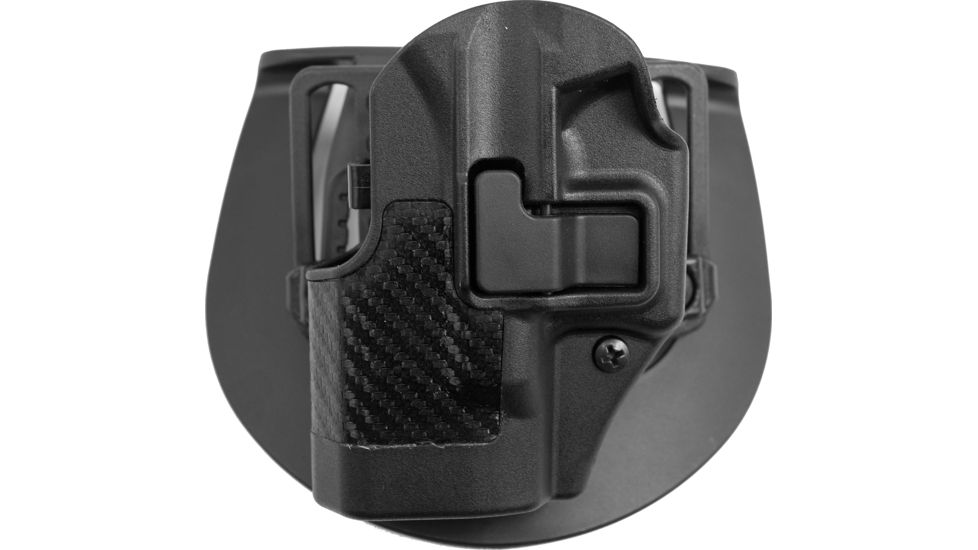 BlackHawk CQC SERPA Beltloop Paddle Holster, Left  Carbon Black 410001BKL