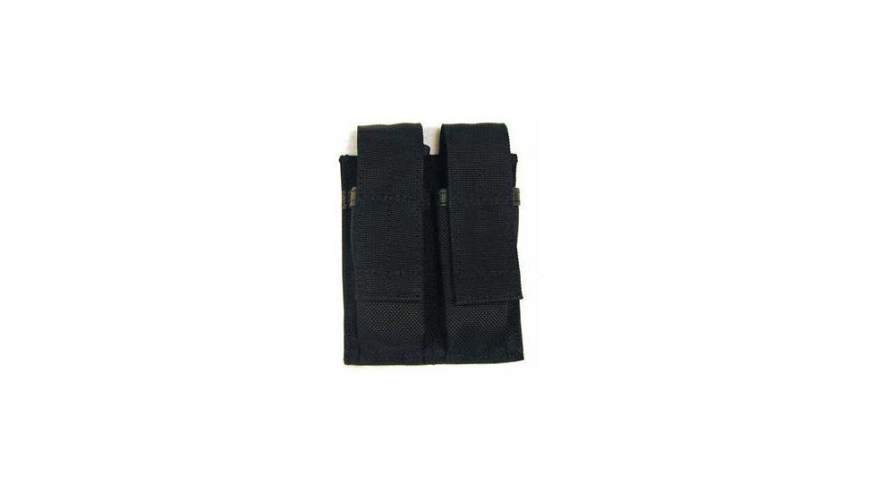 BlackHawk Duty H/V Dbl Pistol Mag Pouch Black 51PM01BK