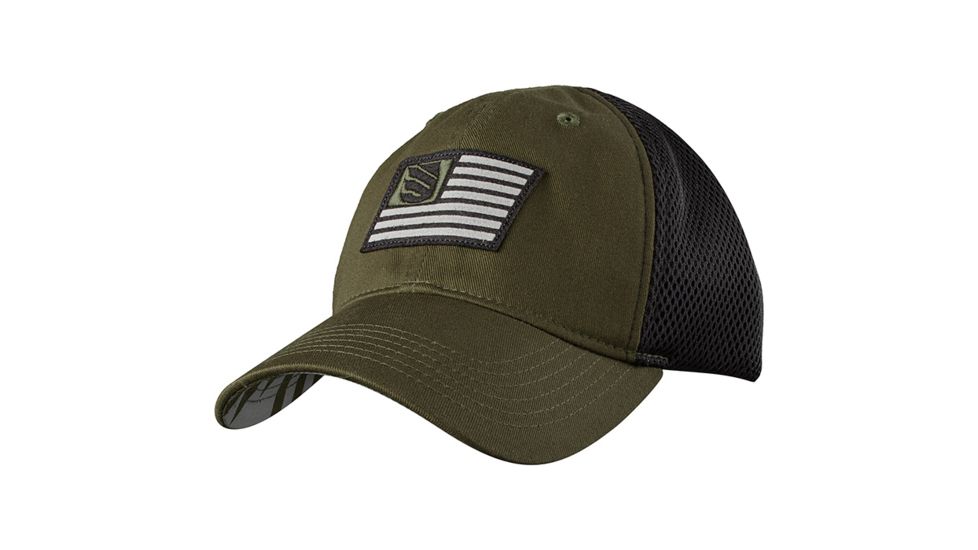 Blackhawk Foam Mesh Back Fitted Cap, Jungle/black, Medium/Large, FC02JGML