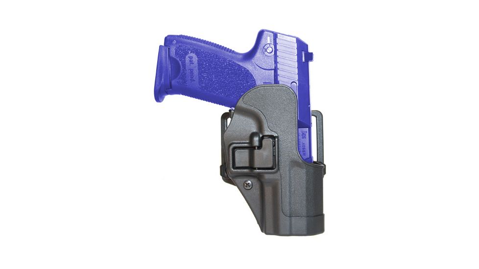 BlackHawk CQC CF Holster w/ BL &amp; Paddle - Serpa- LT - w/Matte Finish Black, Fits Glock 26/27/33