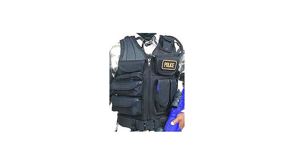 BlackHawk Omega Tactical Vest EOD w/ Hawktex Pad - Black 30VT05BK