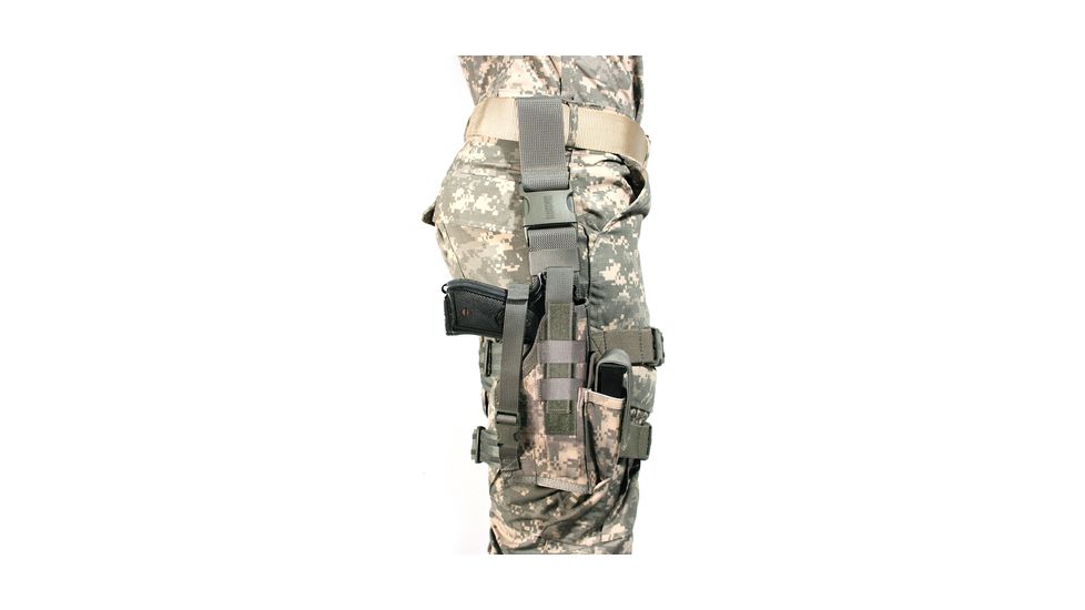 BlackHawk Omega VI Elite Holster, Beretta 92F/SW 5906, Left Hand, Army Universal 40QD42AU, LEFT