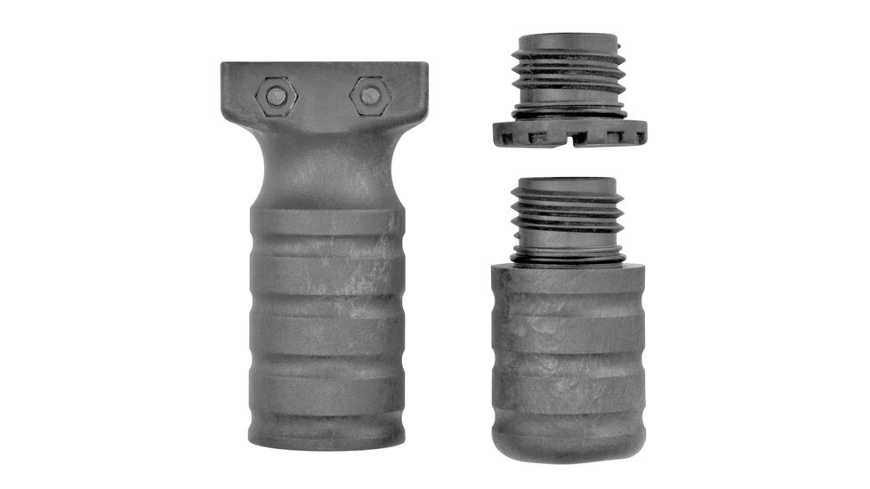 BlackHawk Rail Mount Vertical Grip, Gray, 71VG00GY