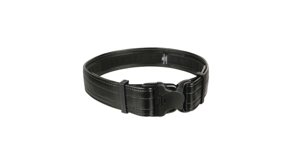 Blackhawk Reinforced Web Duty Belt w/Loop, Black, Plain, Large