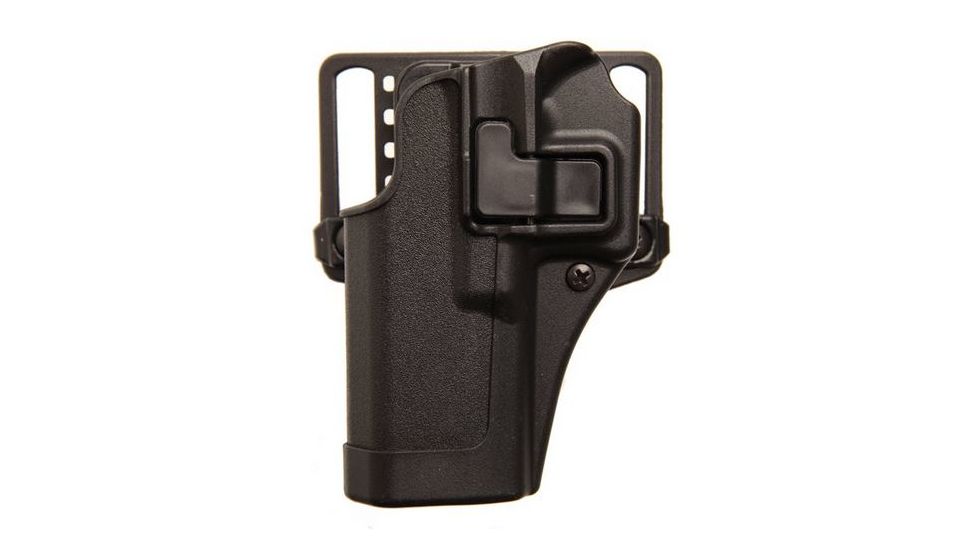 Blackhawk Serpa CQC Concealment Holster with Matte Finish w/Belt Loop and Paddle, Black, Left Hand, Glock 43, 410568BK-L