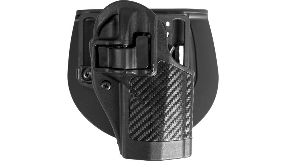 Blackhawk SERPA CQC Belt Loop/Paddle Active Retention Holster, Right Hand, Carbon Black, Beretta Storm PX-4, 410028BK-R