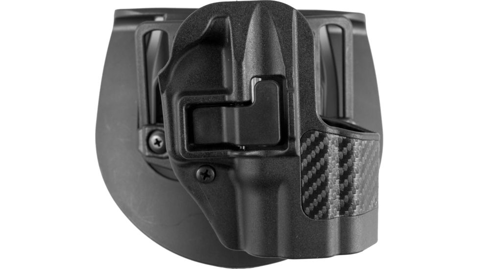 Blackhawk SERPA CQC Belt Loop/Paddle Active Retention Holster, Right Hand, Carbon Black, Springfield XD Comp, 410031BK-R