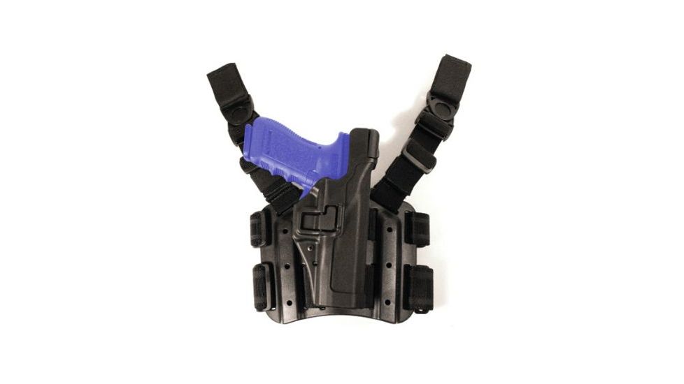 BlackHawk TAC SERPA Level 3 Holster, Right Hand, Black - Fits Glock 17/19/22/23/31/32