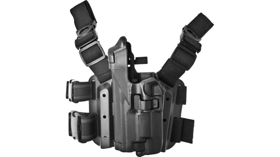 Blackhawk SERPA Tactical Level 3 Holster for Xiphos, Black, Left Hand - Sig 220/Sig 226