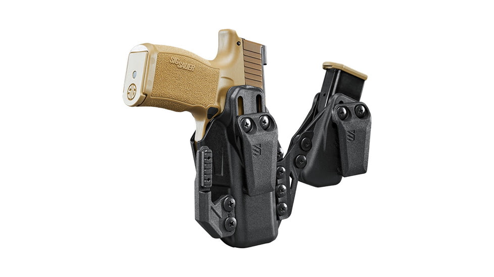 BlackHawk Stache Polyester IWB Holster Base Kit, Springfield Echelon, Ambidextrous, Black, 416007BK