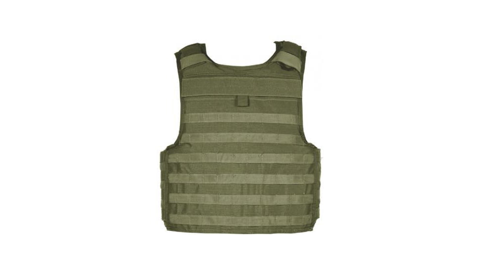 Blackhawk STRIKE Cutaway Carrier Slick Tactical Armor Carrier Vest, Olive Drab, Large 32V403OD