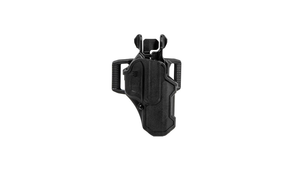 BlackHawk T-Series L2C Overt Polymer OWB Belt Holster, Staccato XL/XC, Right Hand, Black, 410798BKR