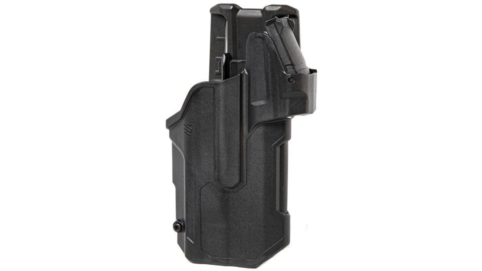 BlackHawk T-series L2d Lb Black Rds Glock 17/19/22/23/31/32/45/47 W/tlr 1/2 Lh Box, Plain - 44NB00BKL
