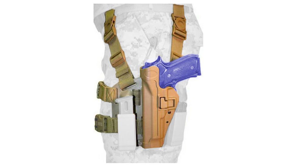BlackHawk CQC Tactical SERPA Holster - COYOTE BROWN