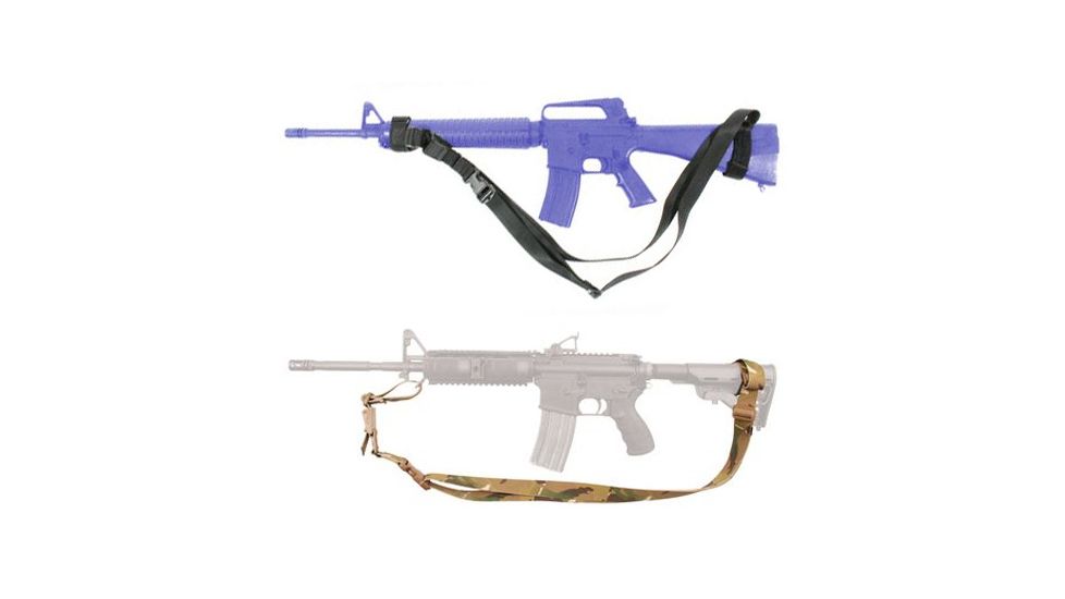 BlackHawk Universal Swift Sling, AR-15 Tac 1.25in 70GS17, Black, MultiCam