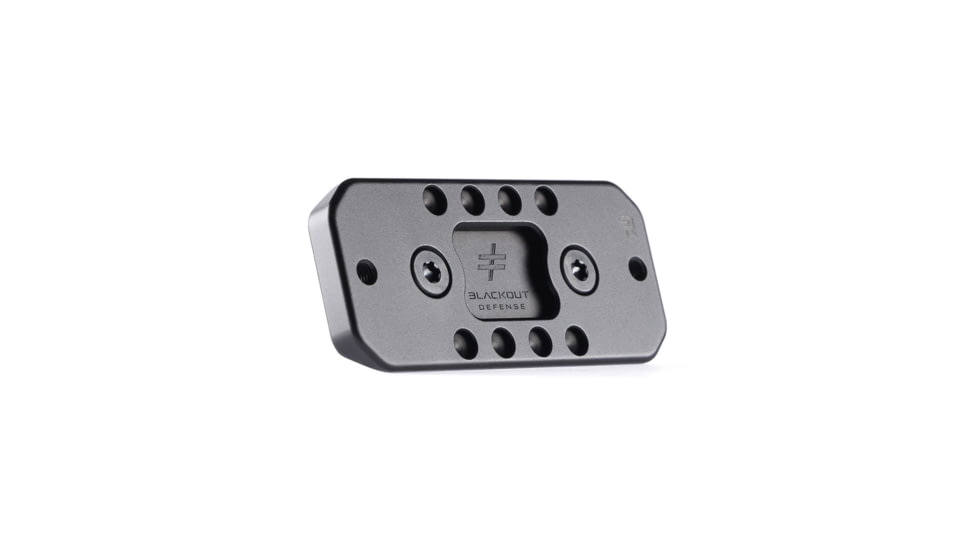 Blackout Defense Arca-Swiss Plate, Black, ARCA-SWISS-PLATE-BLK
