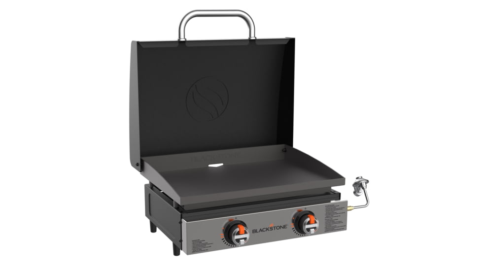 Blackstone Original Stainless Front Panel Tabletop Griddle, Black, 22in, 2144