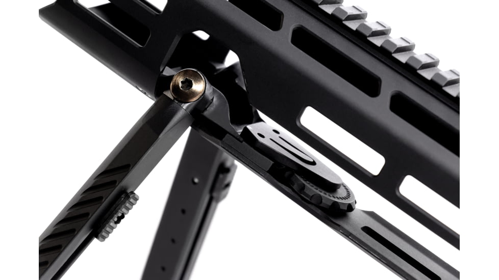 BLK LBL AR-10 DPMS High Handguard w/ Integral Bipod, Black, 14 in, BL-AR10H-B-14-BLK
