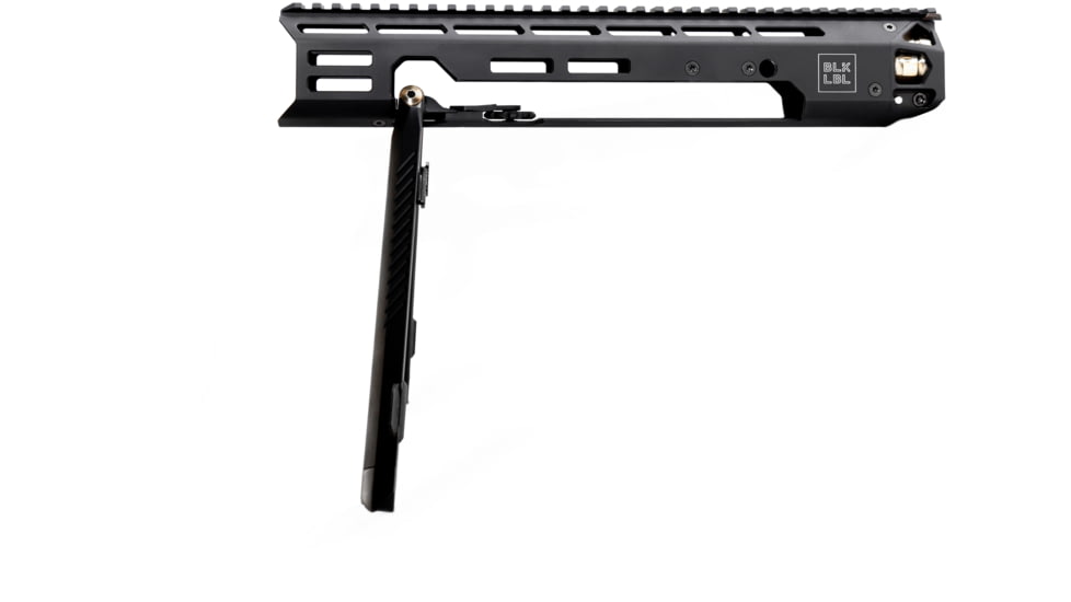 BLK LBL AR-10 DPMS High Handguard w/ Integral Bipod, Black, 14 in, BL-AR10H-B-14-BLK