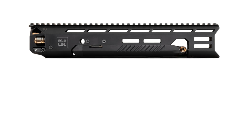 BLK LBL AR-10 DPMS High Handguard w/ Integral Bipod, Black, 14 in, BL-AR10H-B-14-BLK