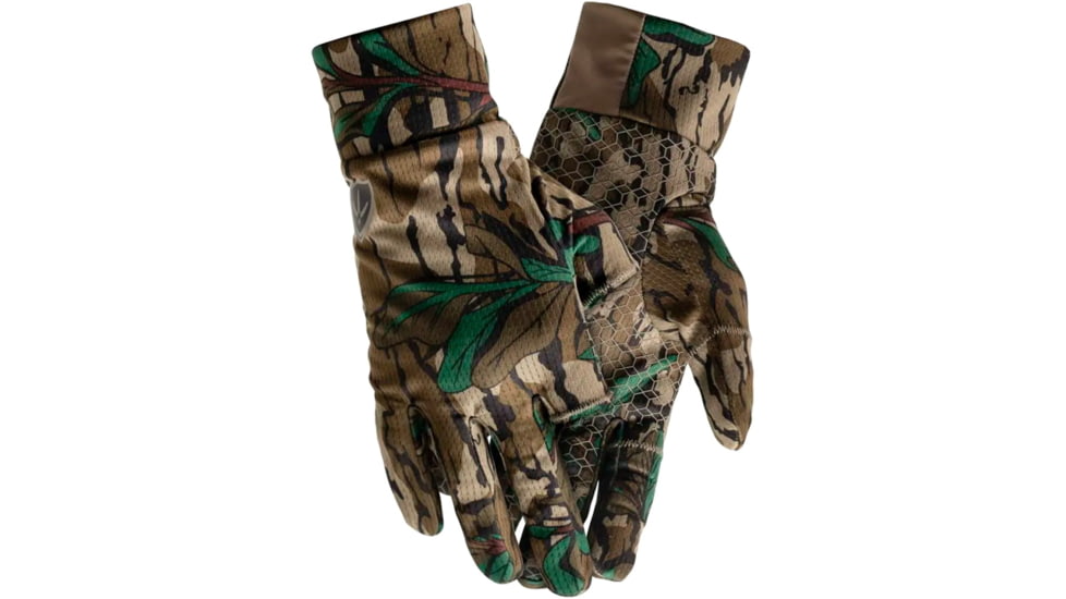 Blocker Outdoors Finisher Turkey LW Custom Gloves, Mossy Oak Greenleaf, Large, 1408948