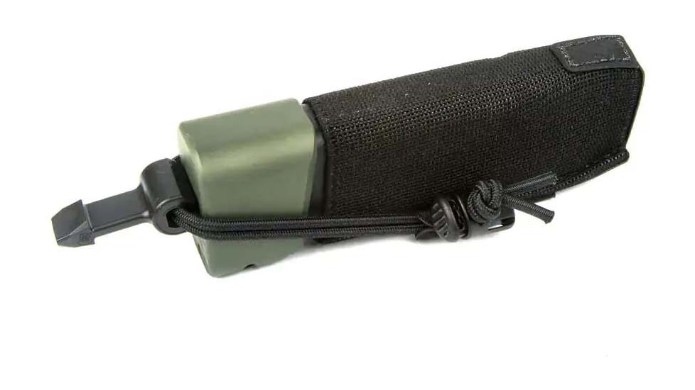 Blue Force Gear AFD, Single Pistol Mag Pouch, Bullets Forward, Black, HW-AFD-PISTOL-1-BK