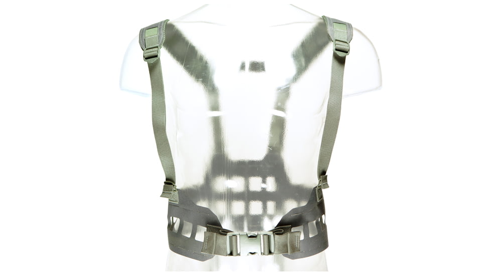 Blue Force Gear Beltminus V2 Belt Kit Set Low Profile Shoulder Straps Extra Small, Wolf Gray MM-BELT-2-LW-XS-WF