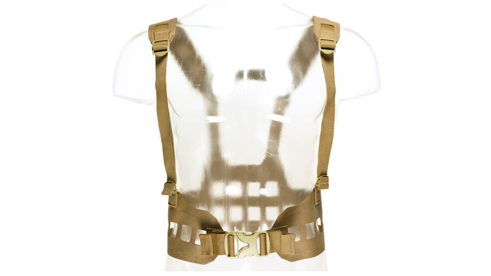 Blue Force Gear Beltminus V2 Belt Kit Set Low Profile Shoulder Straps Small, Coyote Brown MM-BELT-2-LW-S-CB