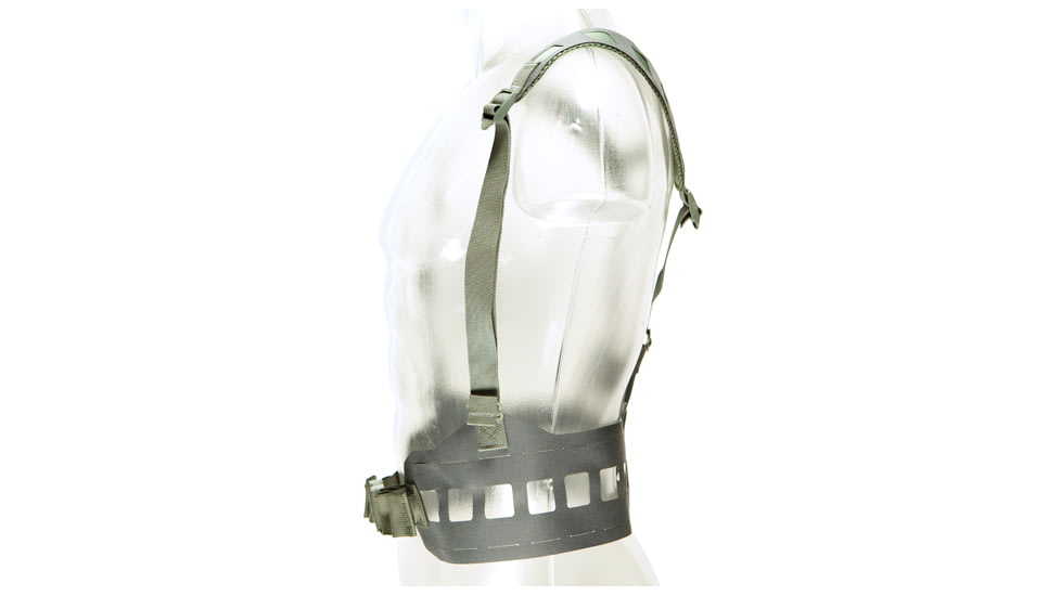 Blue Force Gear Beltminus V2 Belt Kit Set Low Profile Shoulder Straps Small, Wolf Gray MM-BELT-2-LW-S-WF