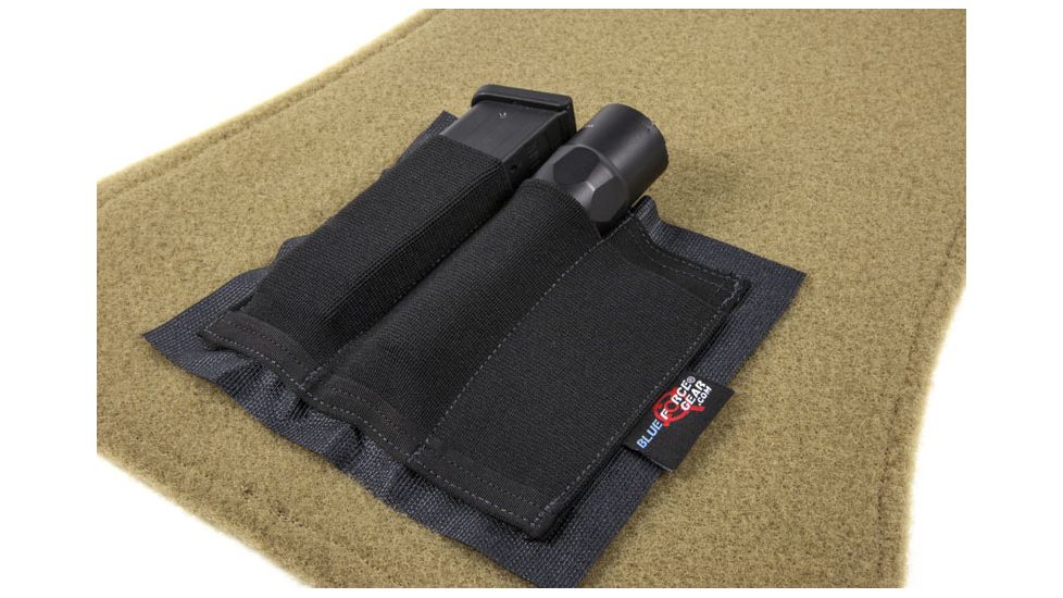 Blue Force Gear Dapper Ten Speed Triple Mag Pouch, Pistol, Wolf Gray, Pistol DAP-TSP-PISTOL-3-WF