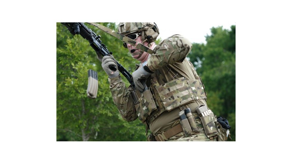 Blue Force Gear Helium Whisper Ten Speed Horizontal Triple M4 Mag Pouch, Multicam HW-TSP-HZ-M4-3-MC