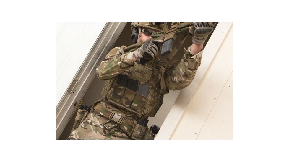 Blue Force Gear Helium Whisper Ten Speed Horizontal Triple M4 Mag Pouch, Multicam HW-TSP-HZ-M4-3-MC
