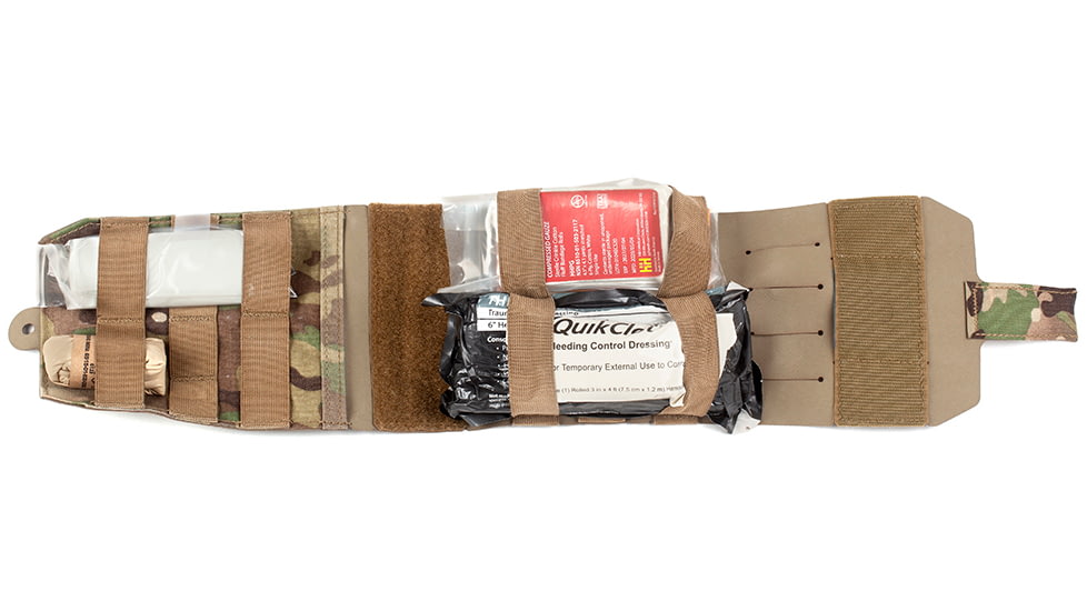 Blue Force Gear Helium Whisper Trauma Kit Essentials Supplies, MultiCam, HW-TKN-MED-ESS-MC