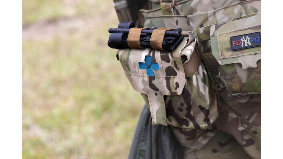 Blue Force Gear Helium Whisper Trauma Kit Essentials Supplies, MultiCam, HW-TKN-MED-ESS-MC