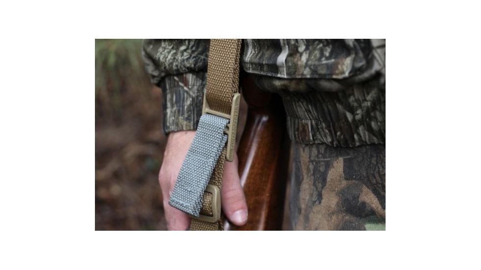 Blue Force Gear Vickers Combat Applications Padded Sling w/Nylon Adjuster, Coyote Tan, VCAS-200-OA-CB
