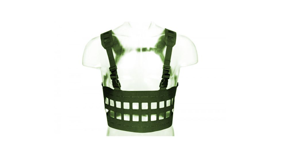 Blue Force Gear Rackminus 12 Column Chest Rig, OD Green MM-CHESTRIG-1-OD