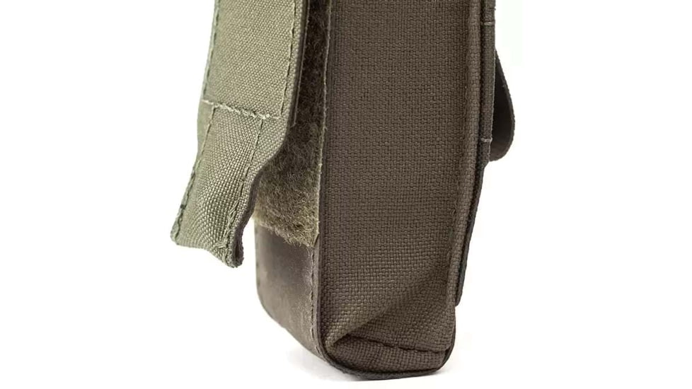 Blue Force Gear Single Pistol Mag Pouch w/Flap, Ranger Green, HW-M-PISTOL-1-RG