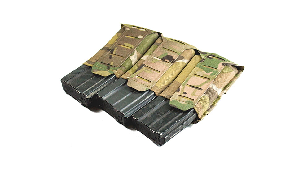 Blue Force Gear Ten-Speed Cummerbund Flap, Triple M4, Multicam, FLAP-TSP-M4-3-SB-MC