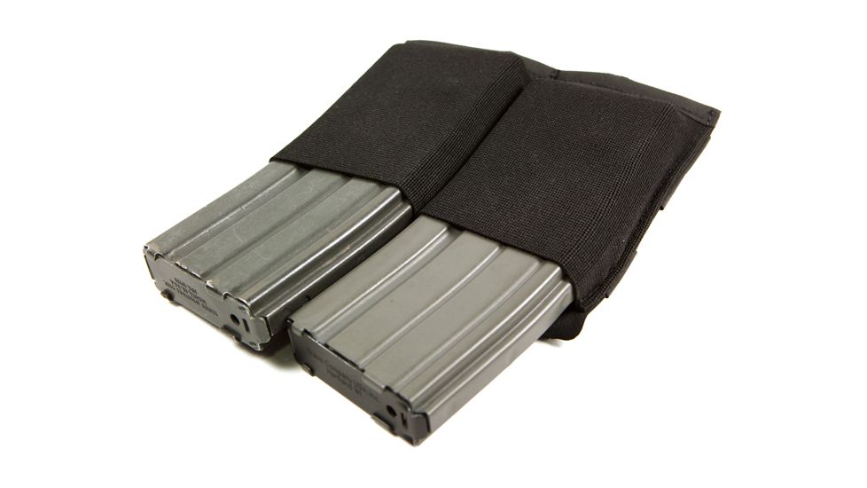Blue Force Gear Ten-Speed Double M4 Magazine Pouch, Black HW-TSP-M4-2-BK