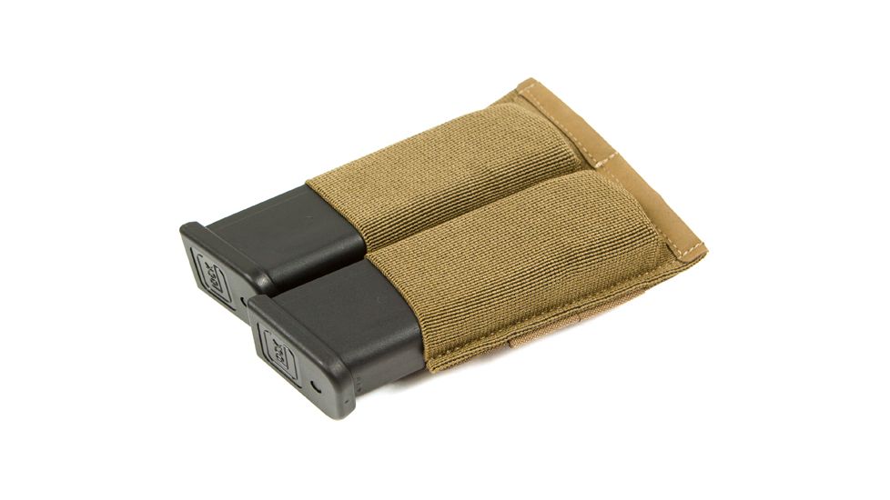 Blue Force Gear Ten-Speed Double Pistol Pouch, Coyote Brown HW-TSP-PISTOL-2-CB