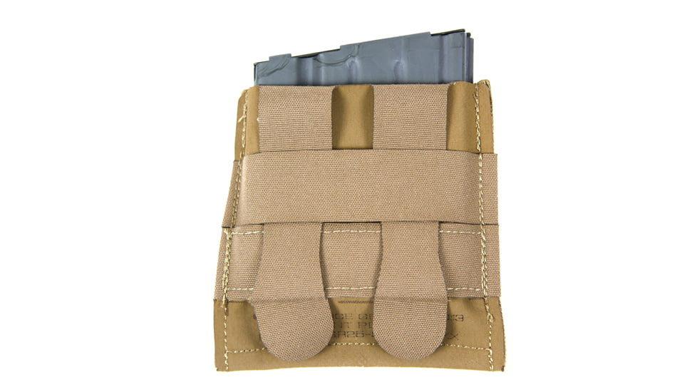 Blue Force Gear Ten-Speed Short Sr25 Single Mag Pouch, Coyote Brown HW-TSP-SR25-SHORT-1-CB