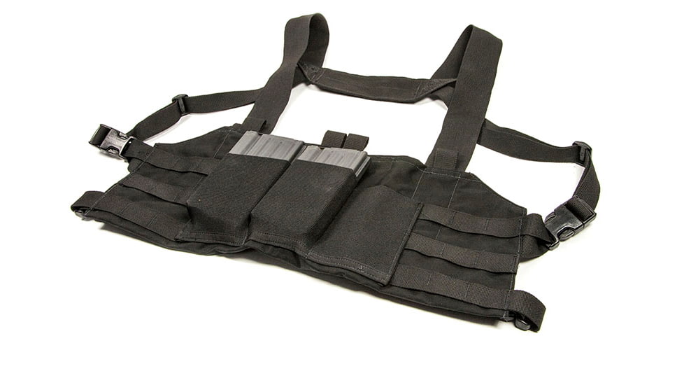 Blue Force Gear Ten-Speed Sr25 Chest Rig, Black TSP-CHESTRIG-SR25-BK