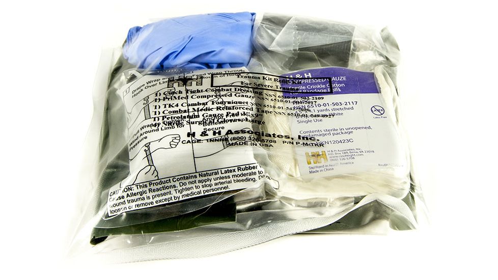 Blue Force Gear Trauma Kit Supplies Sealed Packet, P-M-TKR P-M-TKR